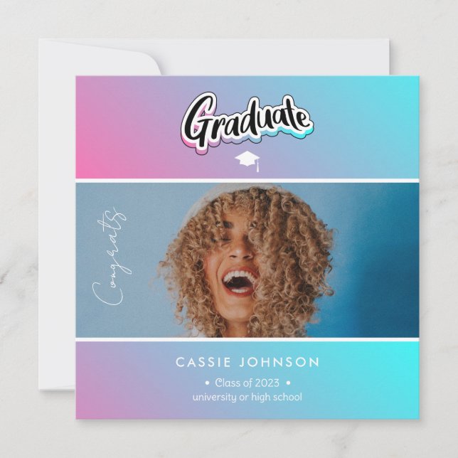 Graduation announcement (Front)