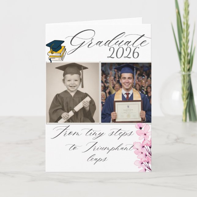 Graduation announcement  (Front)