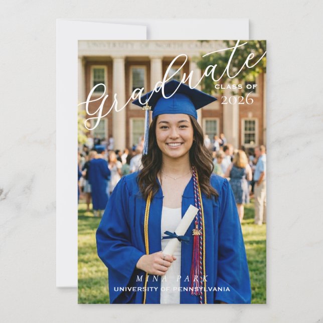 Graduation Announcement (Front)