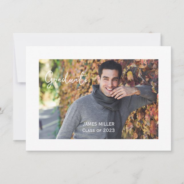 Graduation Announcement Card (Front)