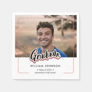 Graduation Announcement Class of 2023 Napkin
