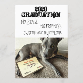 Graduation Announcement - Coronovirus 2020 - funny