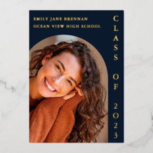 Graduation Announcement Grad Photo Card
