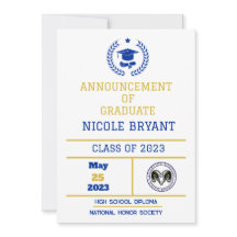 Graduation Announcement HS