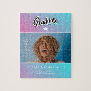 Graduation announcement jigsaw puzzle