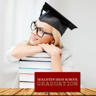 Graduation Announcements/ Party Invitations [Red]