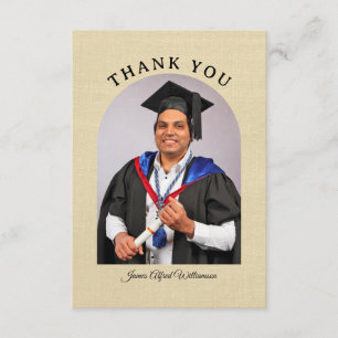 Graduation Arch Thank You card