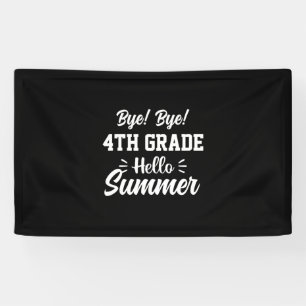 Graduation Art   4th Grade Hello Summer Banner