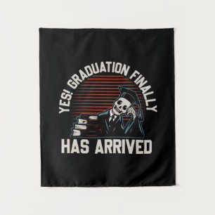 Graduation Art Graduation Finally Has Arrived Tapestry