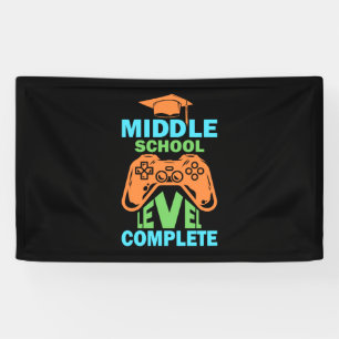 Graduation Art Middle School Level Complete Banner
