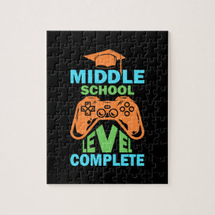 Graduation Art   Middle School Level Complete Jigsaw Puzzle