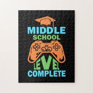 Graduation Art   Middle School Level Complete Jigsaw Puzzle
