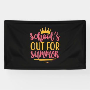 Graduation Art   School Out For Summer Banner