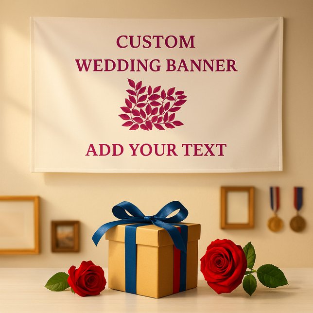 Graduation. Baby Shower. Anniversary Banner (Outdoor vinyl banners built to last proudly #zazzlemade.)