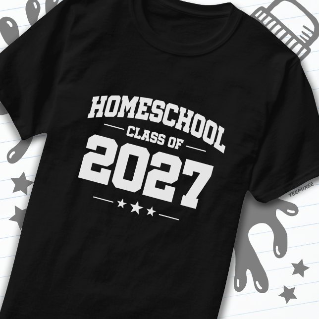 Graduation Back to Home School Class of 2027 T-Shirt (Creator Uploaded)