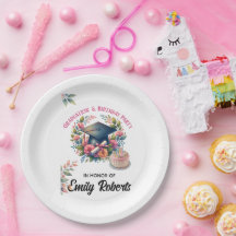 Graduation & Birthday Floral Double Celebration