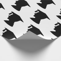 Graduation Black White Male Silhouette