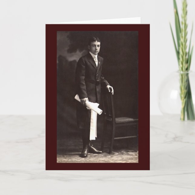 Graduation Boy Card (Front)