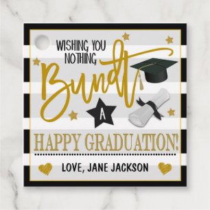 Graduation Bundt Cake Gift Tag