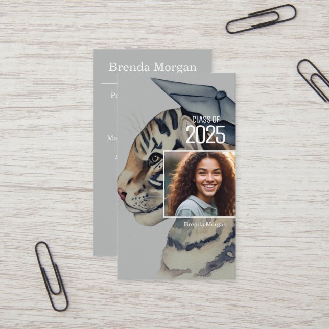 Graduation Business Card (Front/Back In Situ)