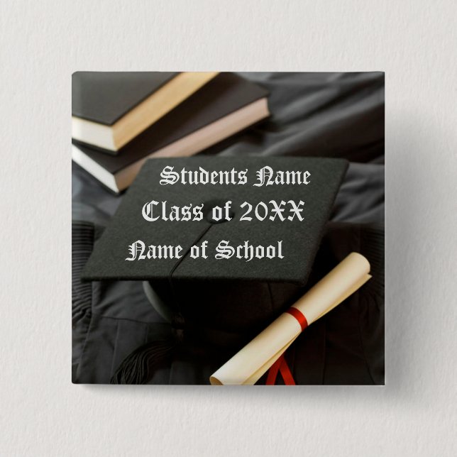 Graduation Button (Front)