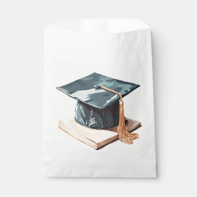 Graduation Cap and Book Favour Bags (Front)