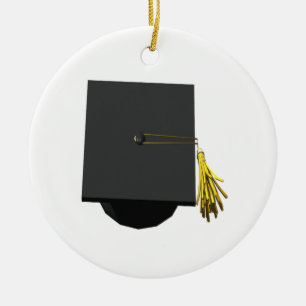 Graduation Cap Ceramic Tree Decoration