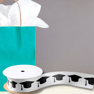 Graduation Cap Class of 2017 Festive Satin Ribbon