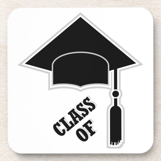 Graduation Cap Coaster (Front)