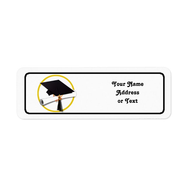 Graduation Cap & Diploma (Front)