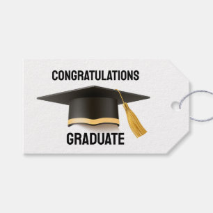 Graduation Cap Gift Tags
