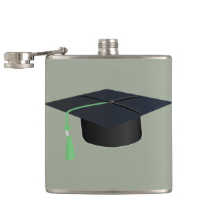 Graduation Cap Hip Flask