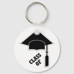 Graduation Cap Key Ring
