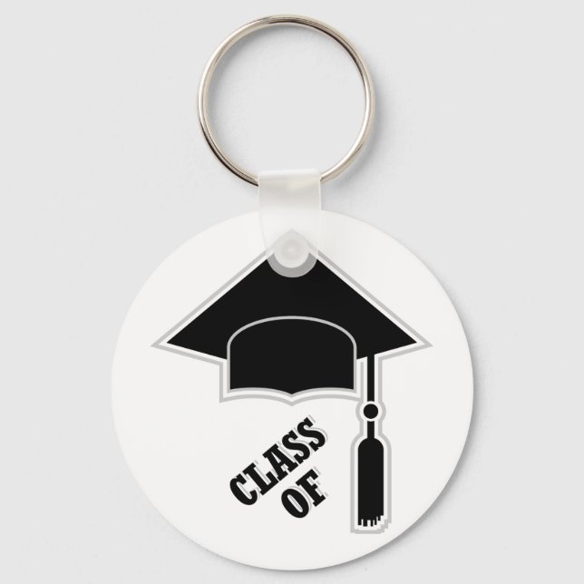 Graduation Cap Key Ring (Front)