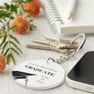 Graduation Cap Keychain