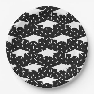 Graduation Cap Napkins Paper Plate