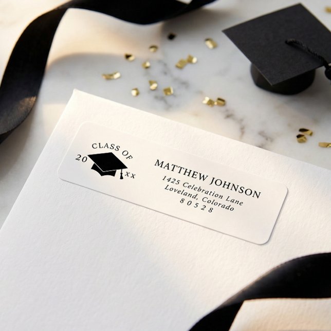 Graduation Cap Return Address (Creator Uploaded)