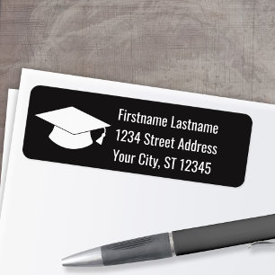 Graduation Cap Return Address