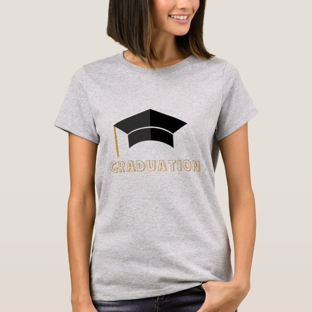 Graduation cap T-Shirt (Front)