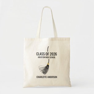 Graduation Cap Tassel Tote Bag