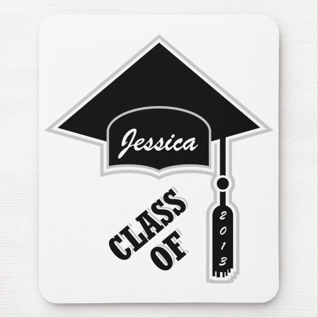 Graduation Cap Template Mouse Pad (Front)