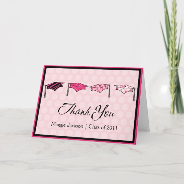 Graduation Cap Thank You (Front)