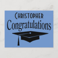 Graduation Cap Words Of Advice Party Card