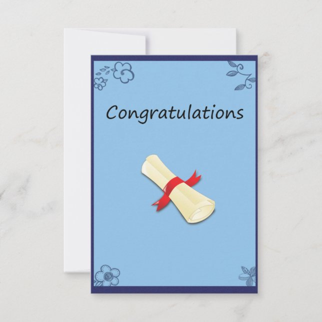 Graduation Card (Front)