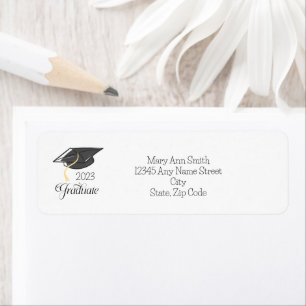 Graduation Card Black Graduation Cap Custom