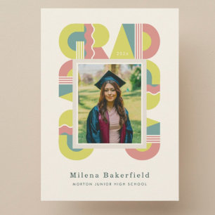 Graduation card class of 2026 celebration invitati