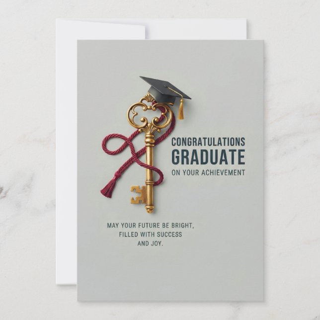 Graduation Card | Congratulations Graduate (Front)
