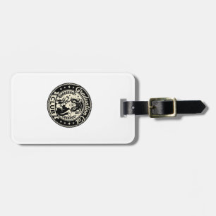 Graduation Cat Funny Cat Graphic - Graduation Cat  Luggage Tag