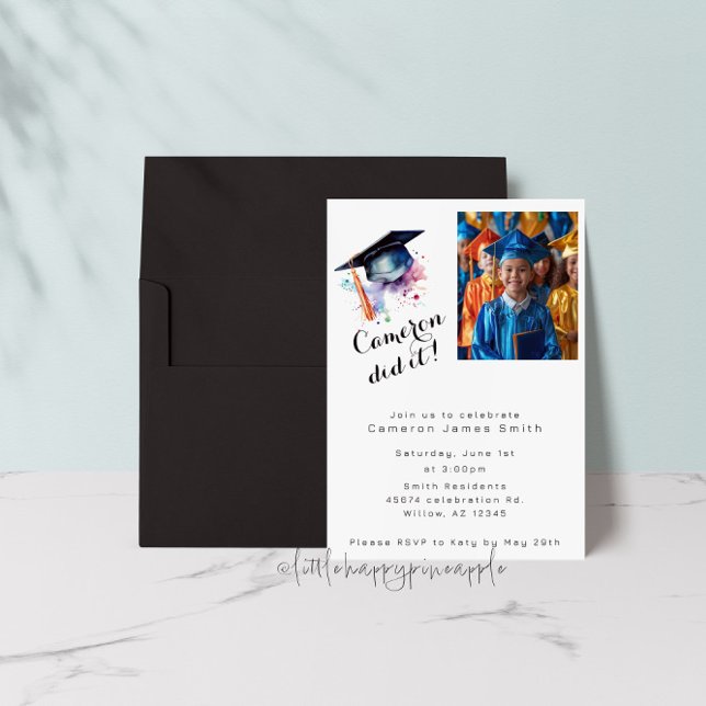 Graduation celebration Invitation  (Creator Uploaded)