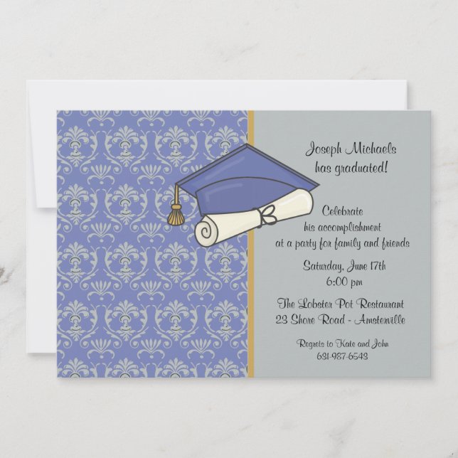 Graduation Celebration Invitation (Front)